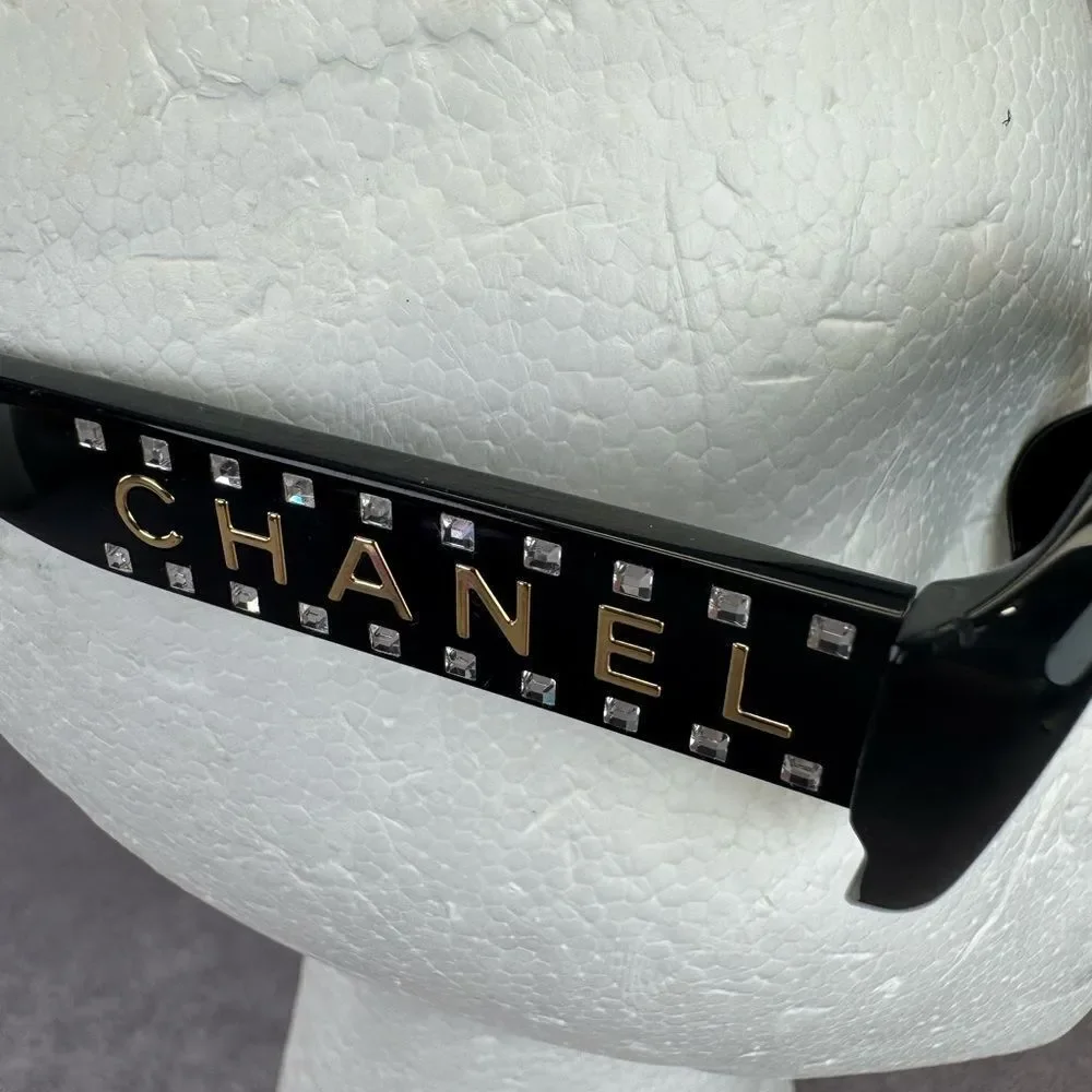 Chanel Cat Eye Black Sunglasses 71668A